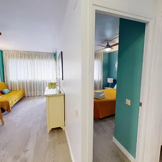 Apartamento premium  cama de matrimonio con aire acondicionado